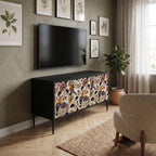 EMINENT HOOPOE Mueble de TV Compacto de 2 puertas