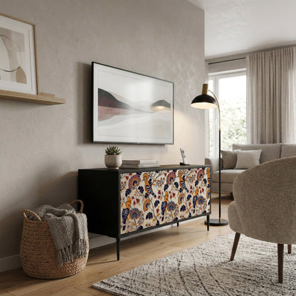 EMINENT HOOPOE Mueble de TV Compacto de 2 puertas