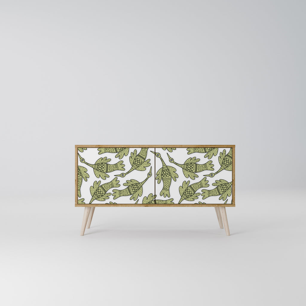 SEEDLING SONGBIRD Mueble de TV Compacto de 2 puertas