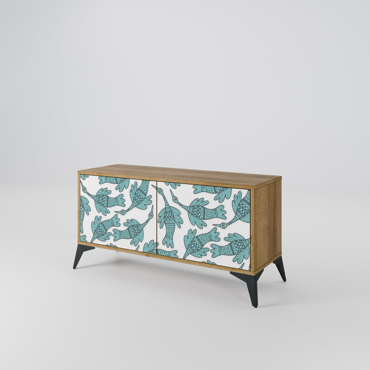 WATERSPOUT SONGIBIRD Mueble de TV Compacto de 2 puertas