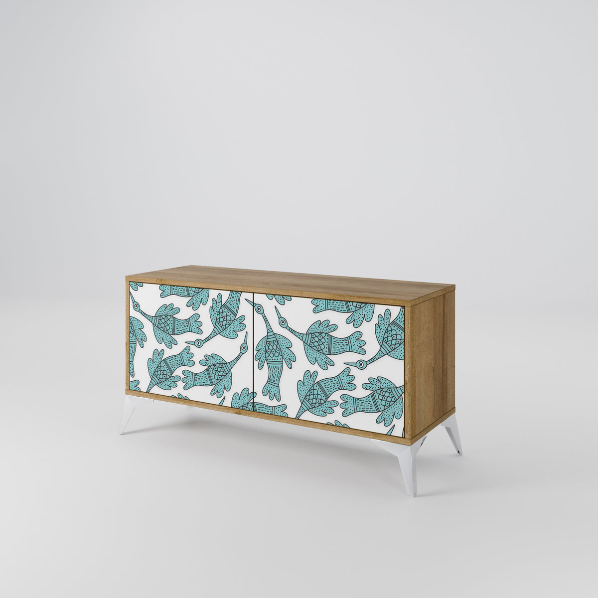 WATERSPOUT SONGIBIRD Mueble de TV Compacto de 2 puertas