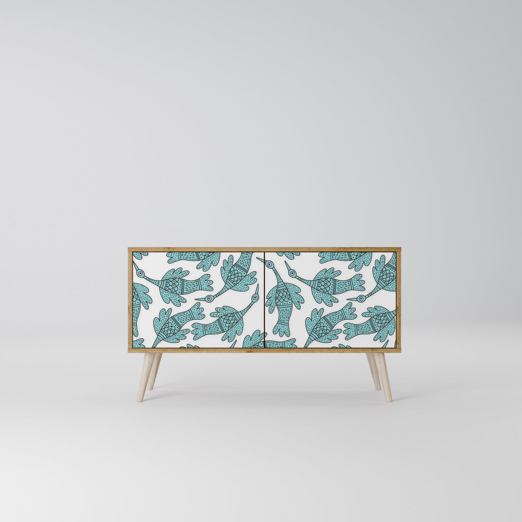 WATERSPOUT SONGIBIRD Mueble de TV Compacto de 2 puertas