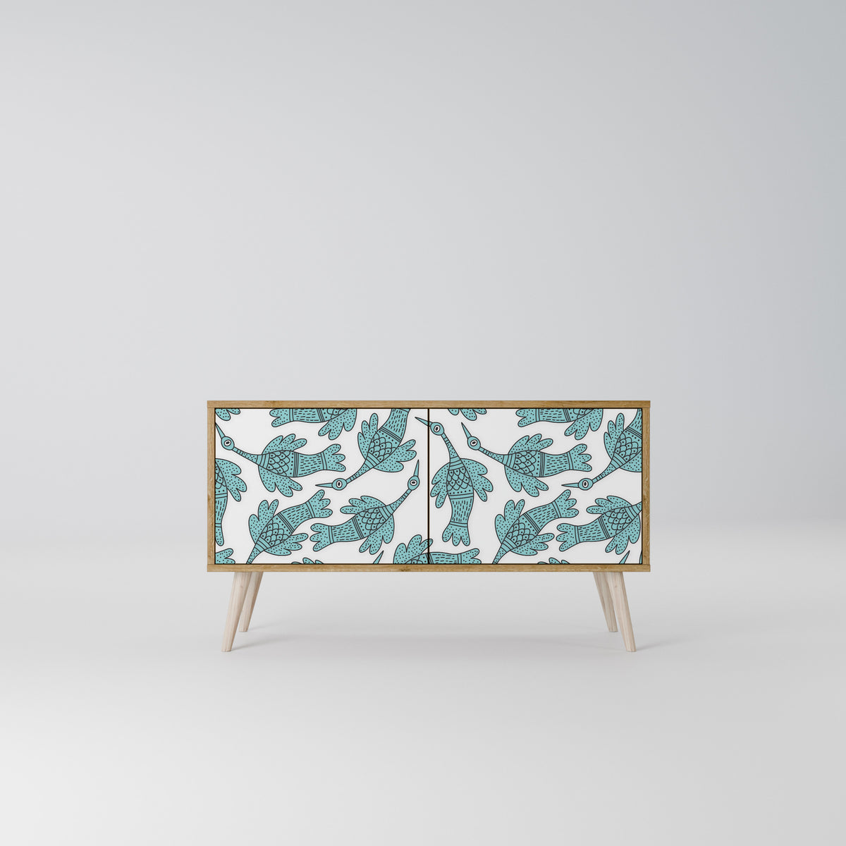 WATERSPOUT SONGIBIRD Mueble de TV Compacto de 2 puertas