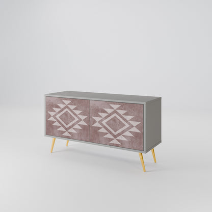 MARVEL MOSAIC Mueble de TV Compacto de 2 puertas