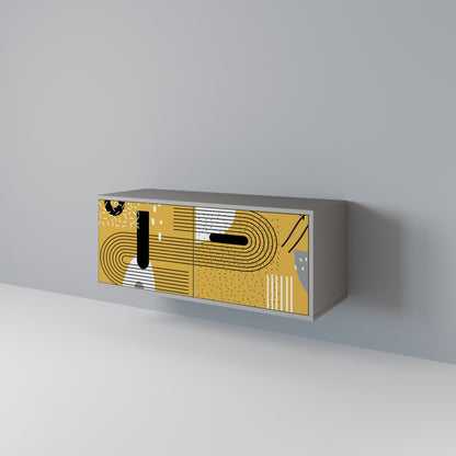SHAPESHIFT SYMPHONY Mueble de TV Compacto de 2 puertas