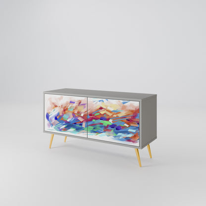 FINESSE MASH-UP Mueble de TV Compacto de 2 puertas