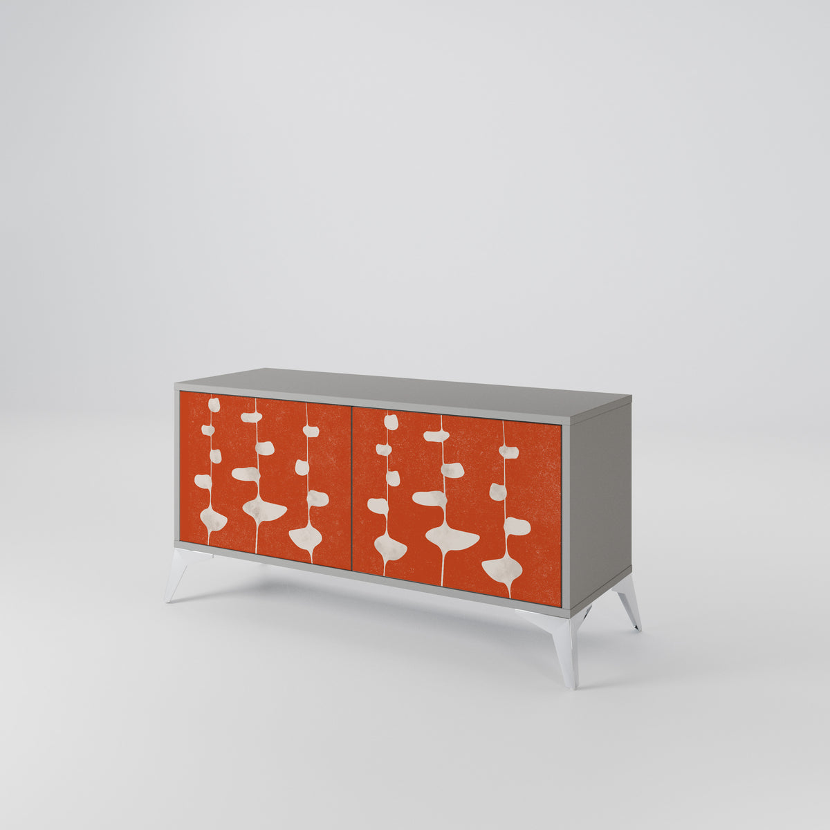 COURAGE MOLD Mueble de TV Compacto de 2 puertas
