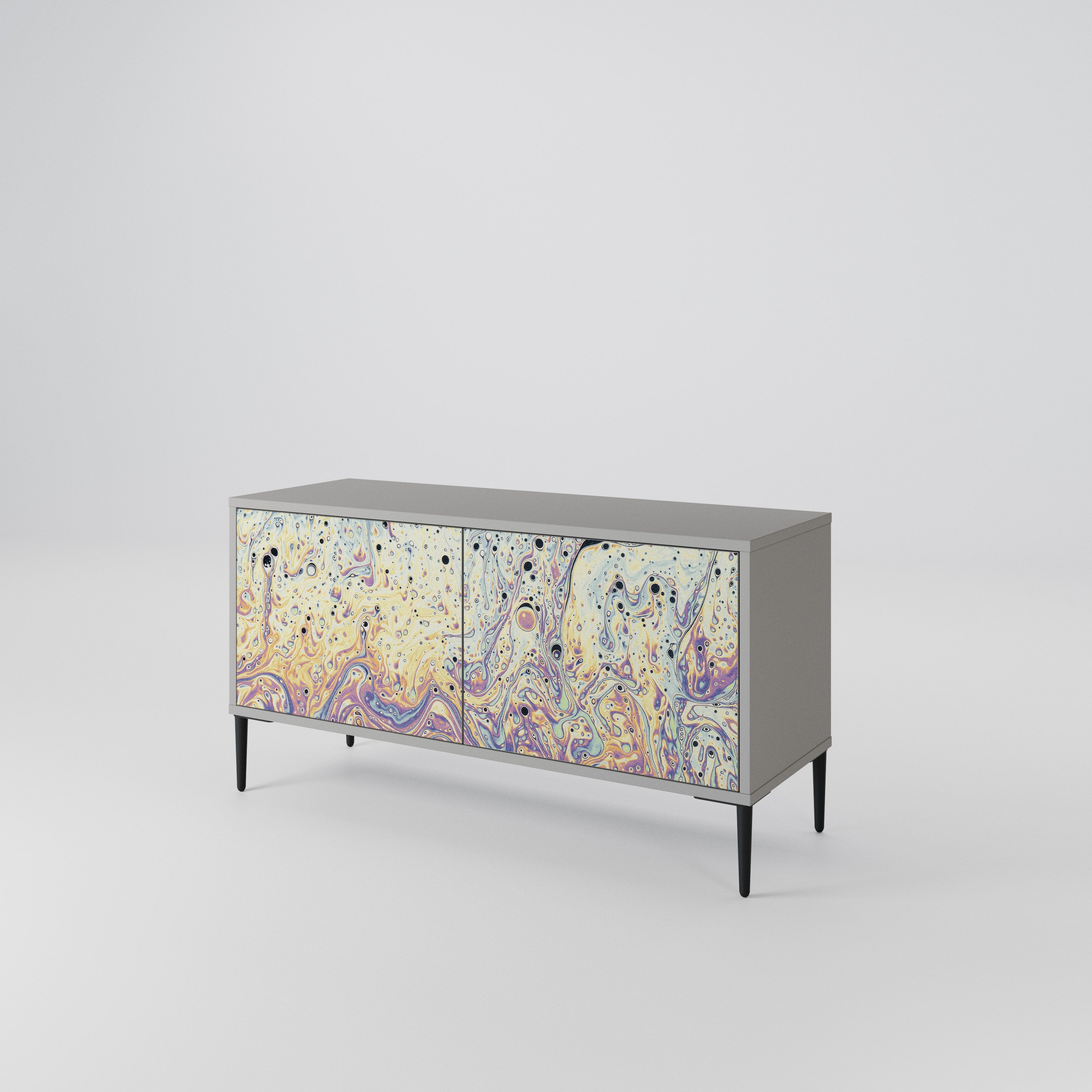 MOSAIC OF COLORS Compact 2-Door TV Cabinet