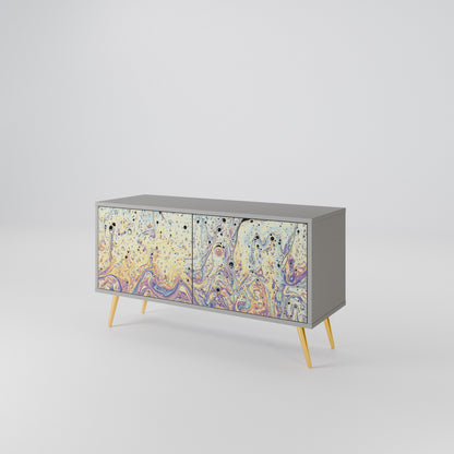 MOSAIC OF COLORS Mueble de TV Compacto de 2 puertas