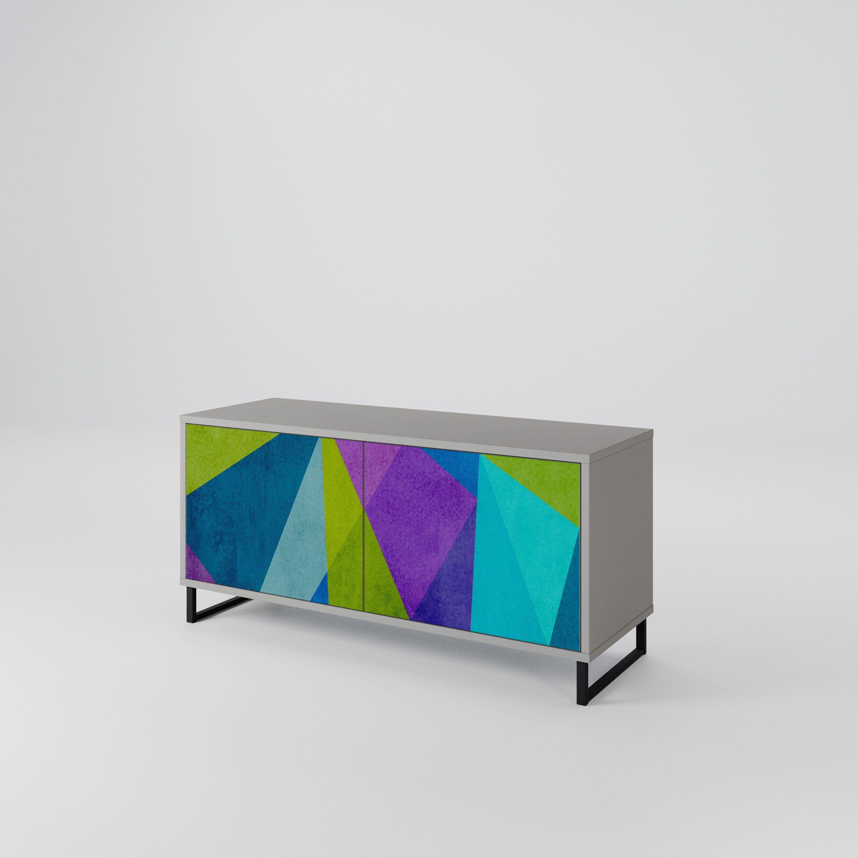 COLD SHOWCASE Mueble de TV Compacto de 2 puertas