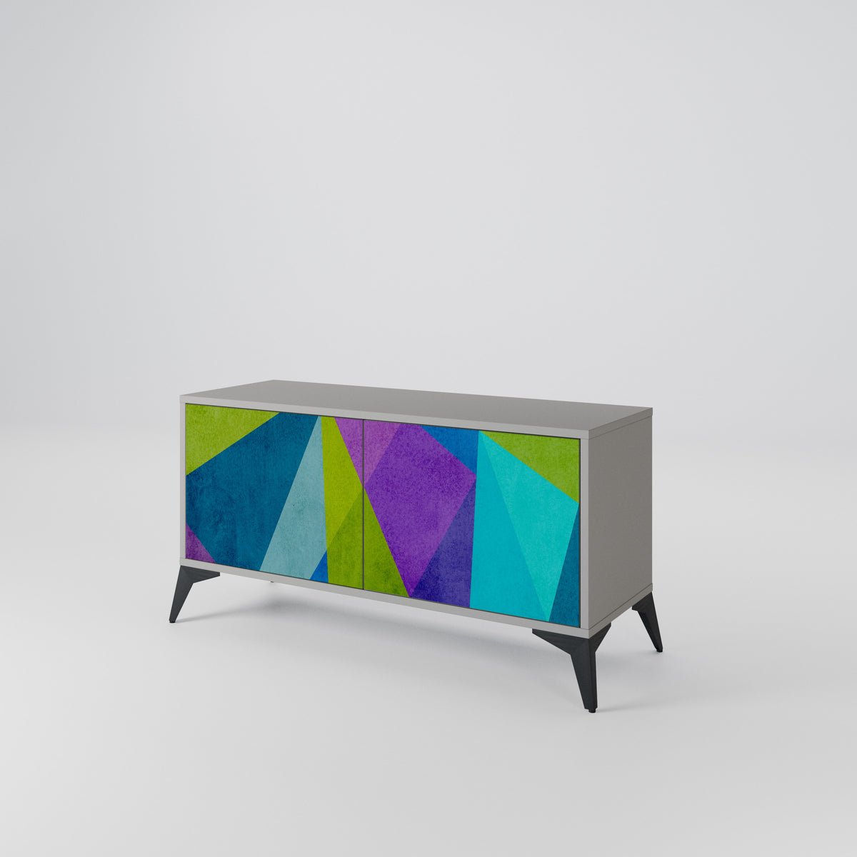COLD SHOWCASE Mueble de TV Compacto de 2 puertas