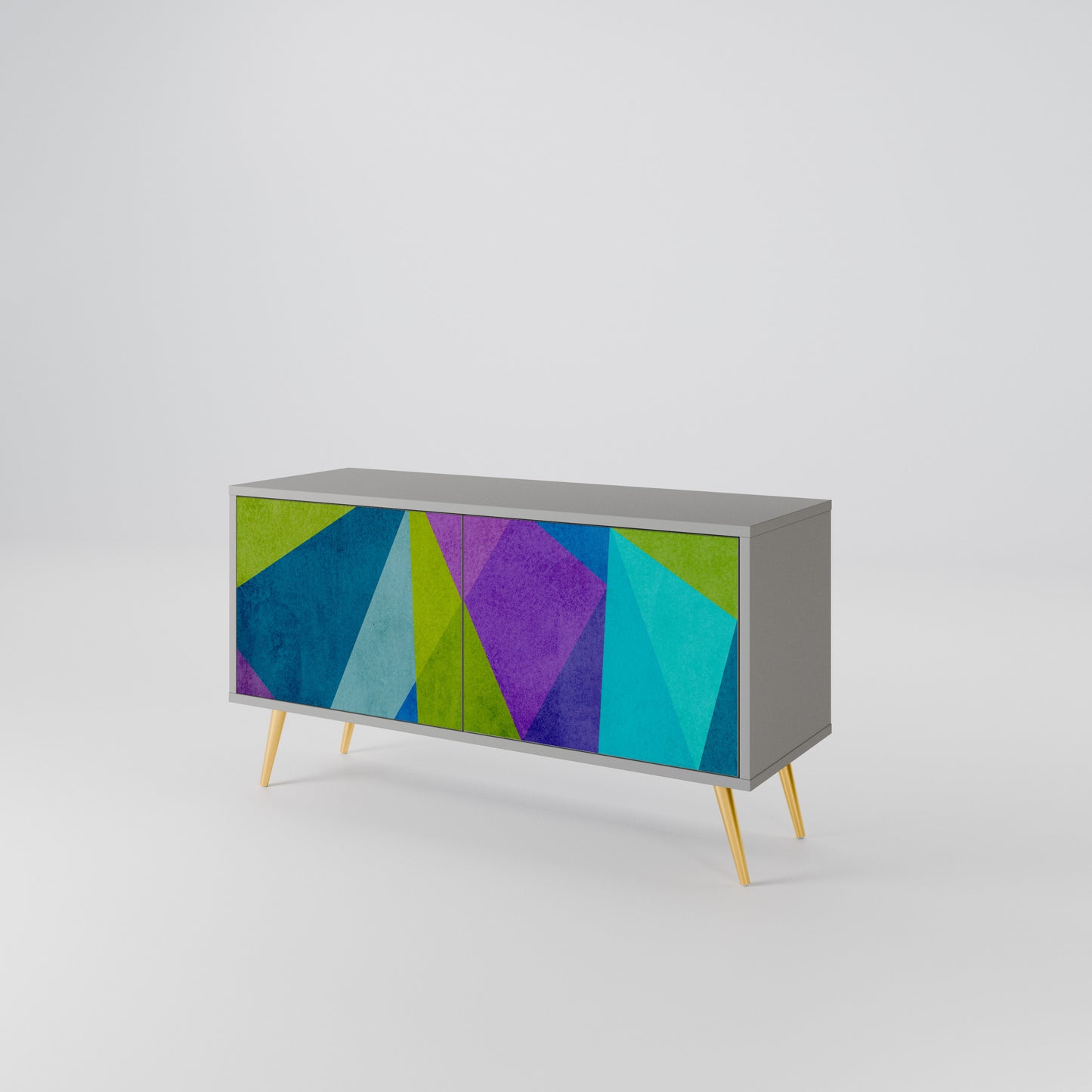 COLD SHOWCASE Mueble de TV Compacto de 2 puertas