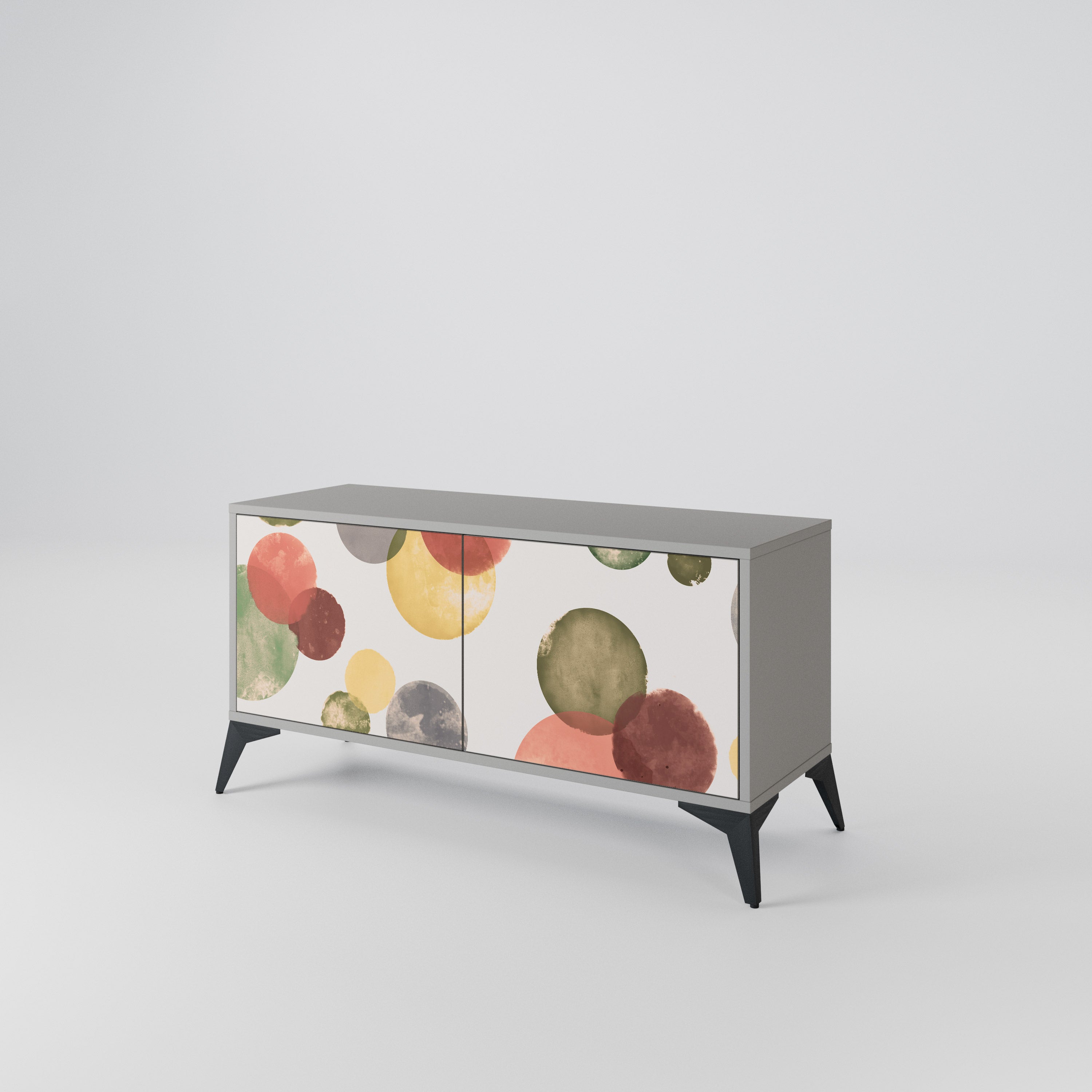 FLEETING HAPPINESS Mueble de TV Compacto de 2 puertas