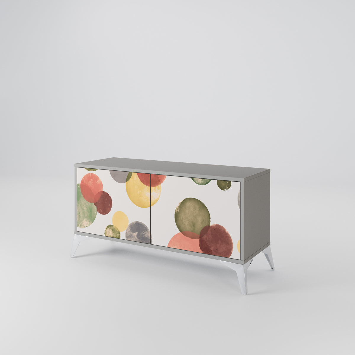 FLEETING HAPPINESS Mueble de TV Compacto de 2 puertas