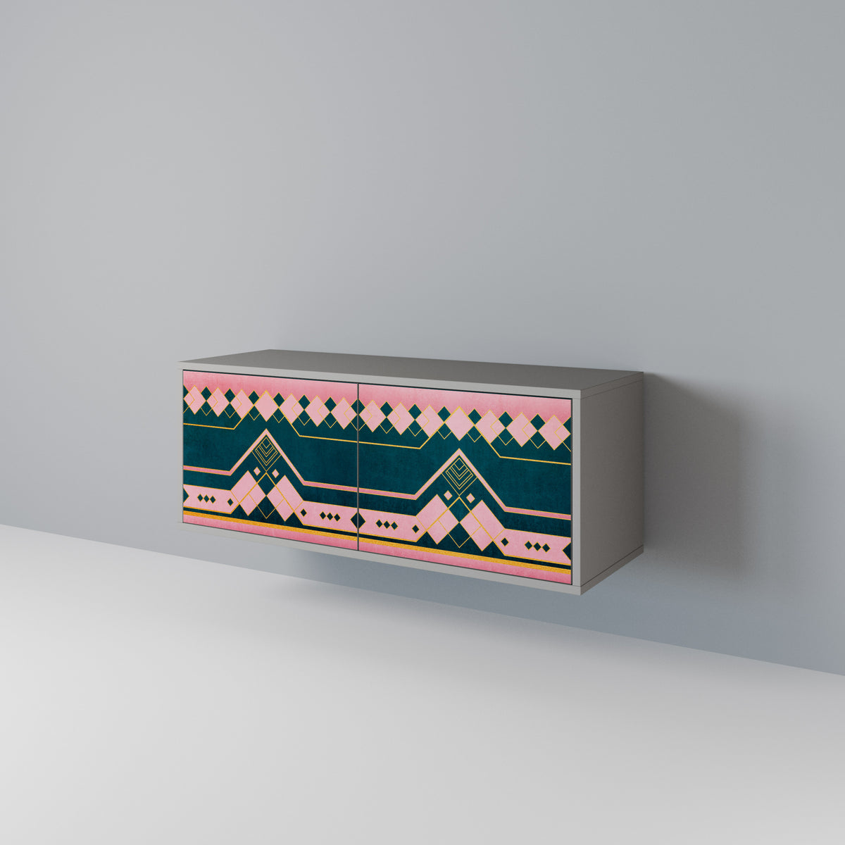 ROYAL COMPOSITION Mueble de TV Compacto de 2 puertas