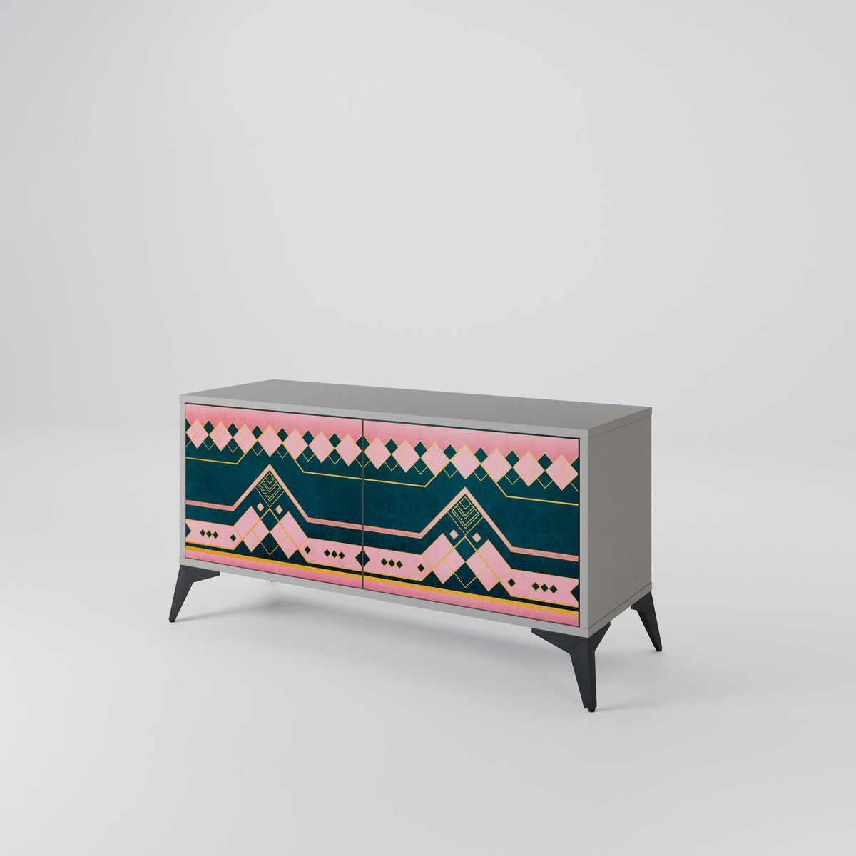 ROYAL COMPOSITION Mueble de TV Compacto de 2 puertas