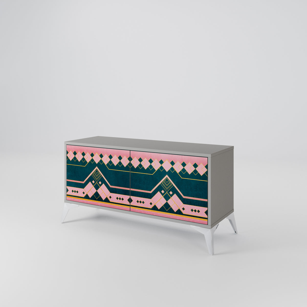 ROYAL COMPOSITION Mueble de TV Compacto de 2 puertas