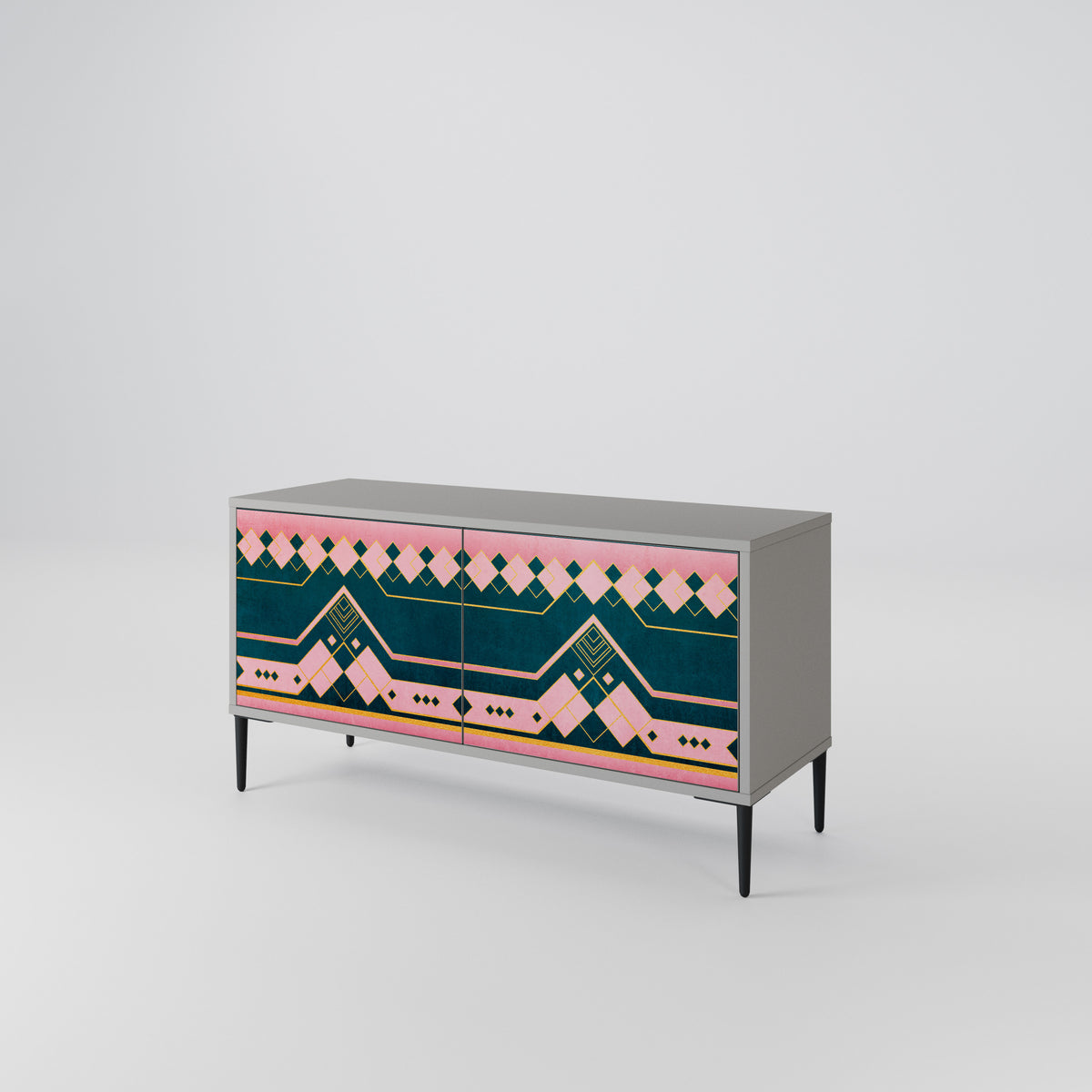 ROYAL COMPOSITION Mueble de TV Compacto de 2 puertas