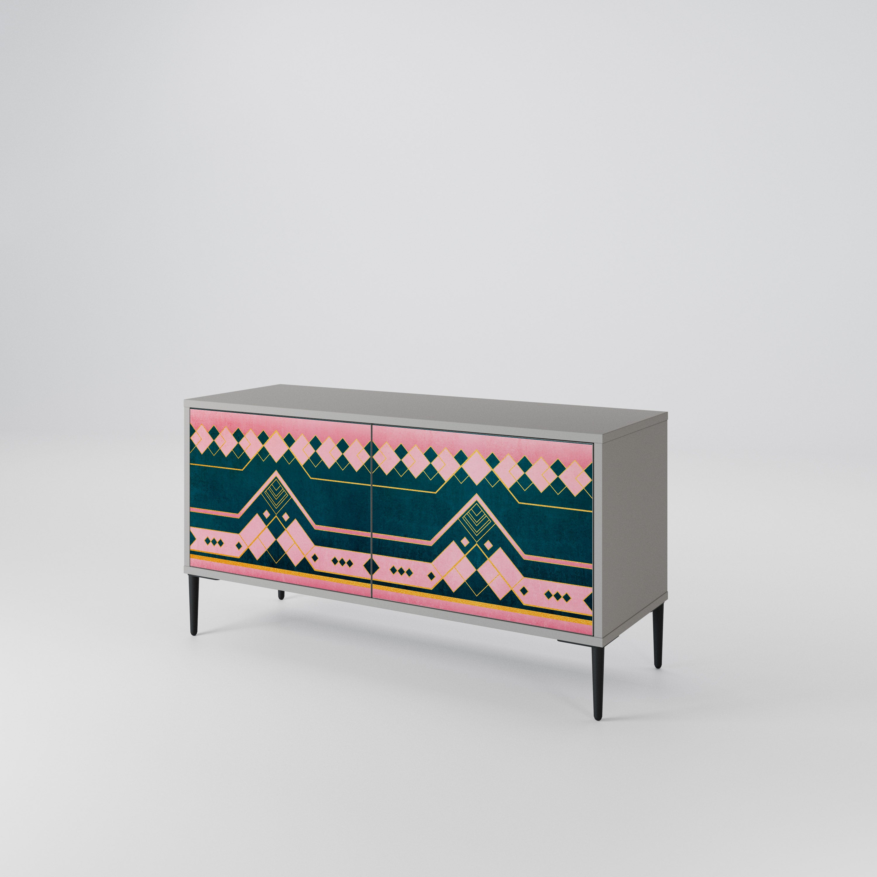 ROYAL COMPOSITION Mueble de TV Compacto de 2 puertas