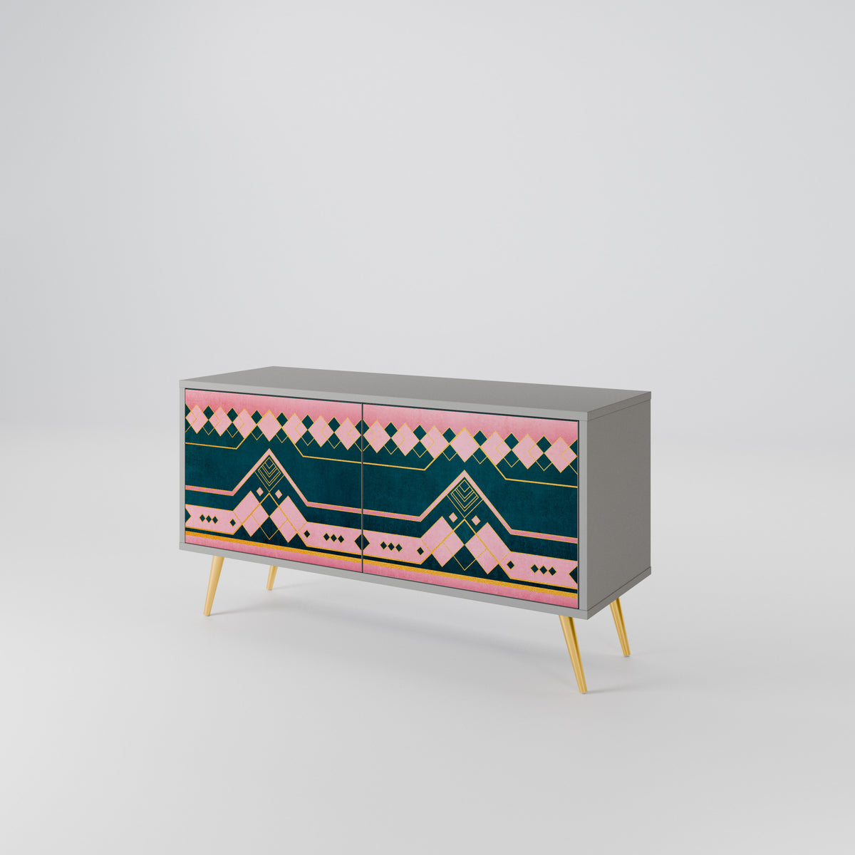 ROYAL COMPOSITION Mueble de TV Compacto de 2 puertas