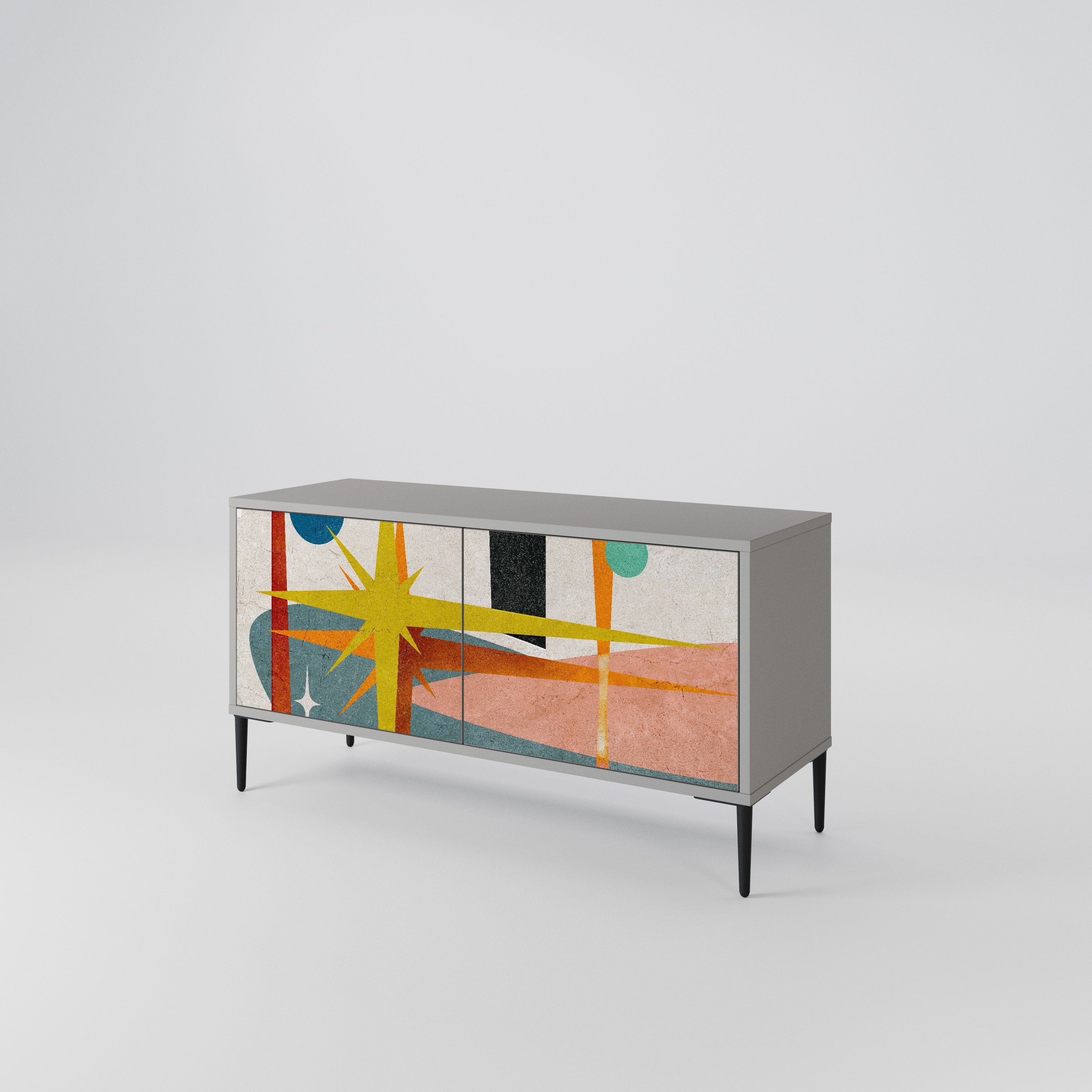 INTERSTELLAR VIBES Compact 2-Door TV Cabinet