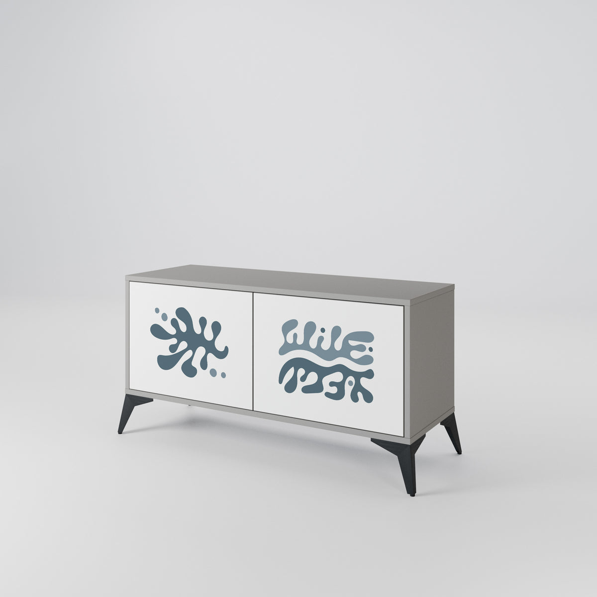 WONDERLAND VEGETATION Mueble de TV Compacto de 2 puertas