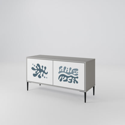 WONDERLAND VEGETATION Mueble de TV Compacto de 2 puertas