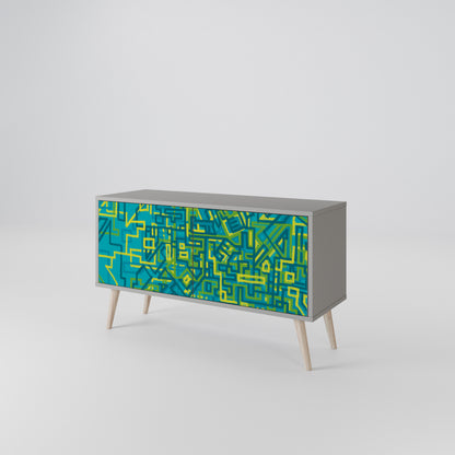 NOSTALGIC MEMORIES Mueble de TV Compacto de 2 puertas