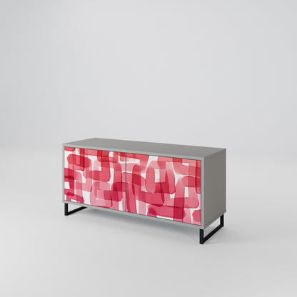 KALEIDOSCOPIC CUBISM Mueble de TV Compacto de 2 puertas