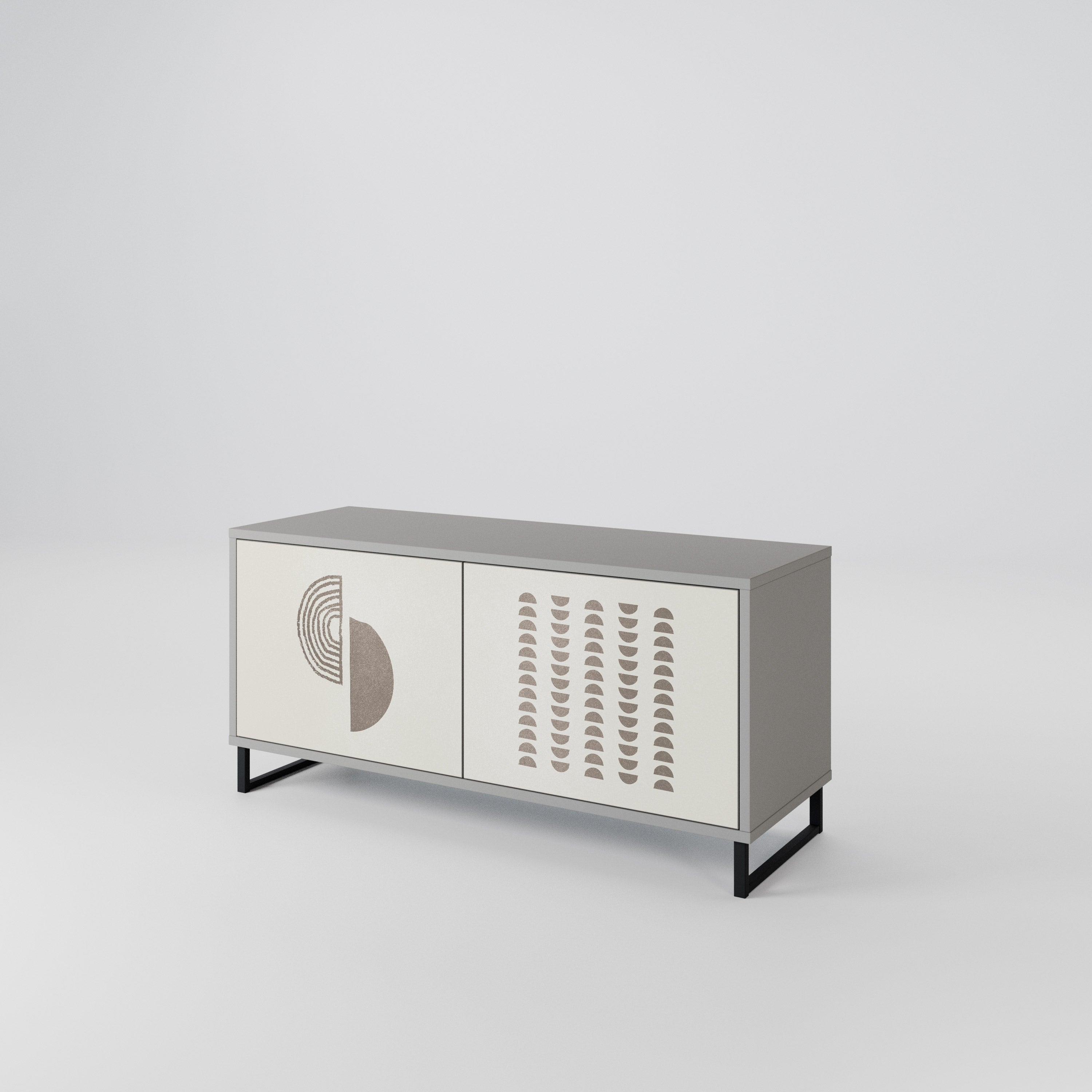 HARMONY ESSENCE Mueble de TV Compacto de 2 puertas