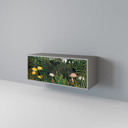 VIRGIN FOREST WITH SUNSET Mueble de TV Compacto de 2 puertas