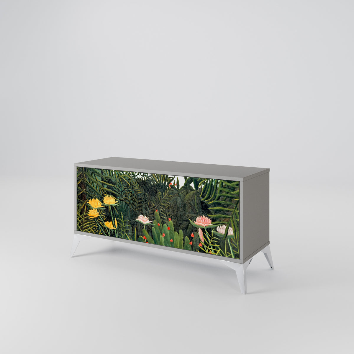 VIRGIN FOREST WITH SUNSET Mueble de TV Compacto de 2 puertas