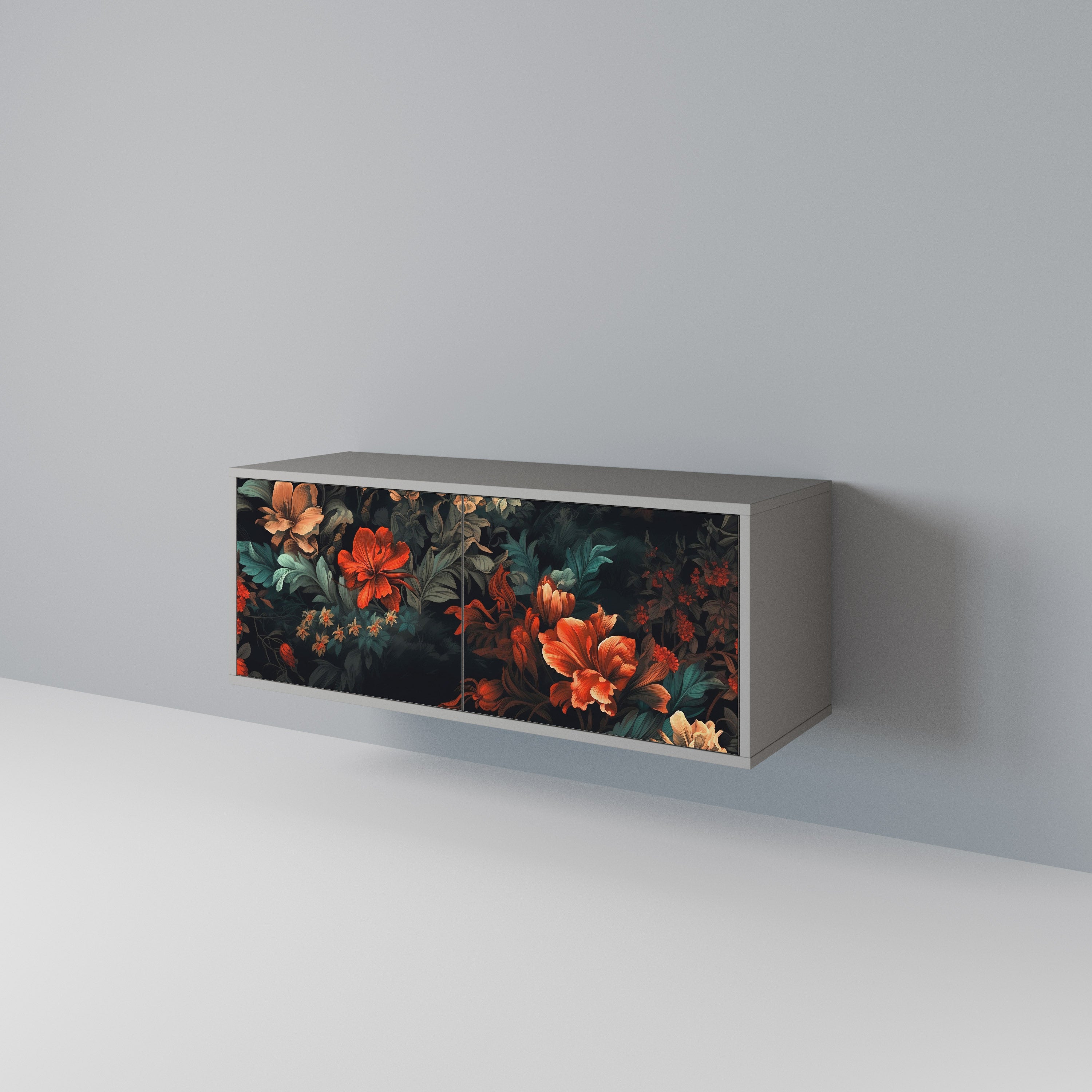 IMAGINARY BLOSSOM Mueble de TV Compacto de 2 puertas