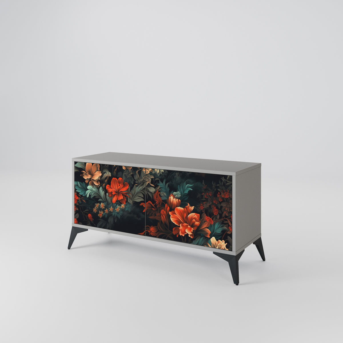 IMAGINARY BLOSSOM Mueble de TV Compacto de 2 puertas