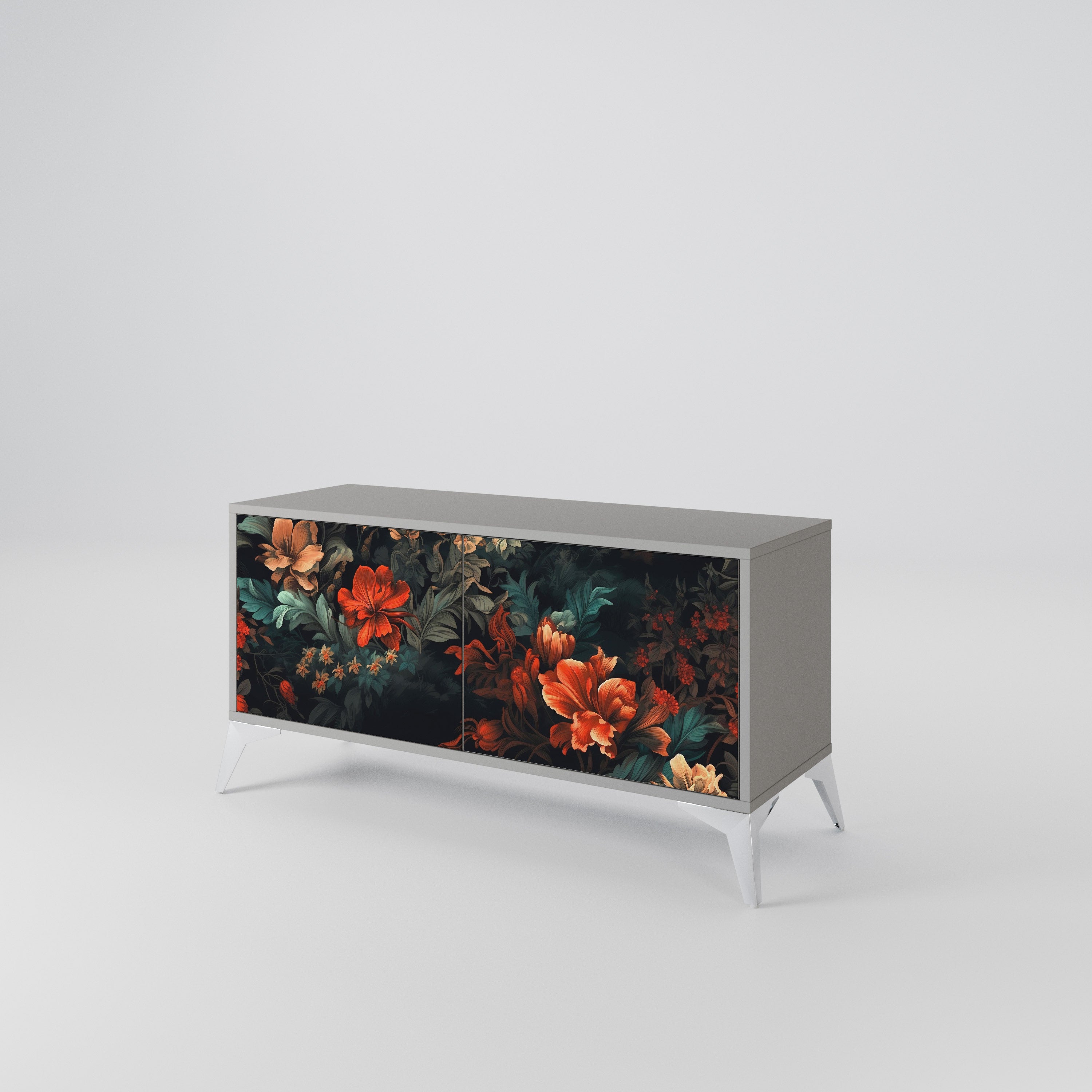 IMAGINARY BLOSSOM Mueble de TV Compacto de 2 puertas