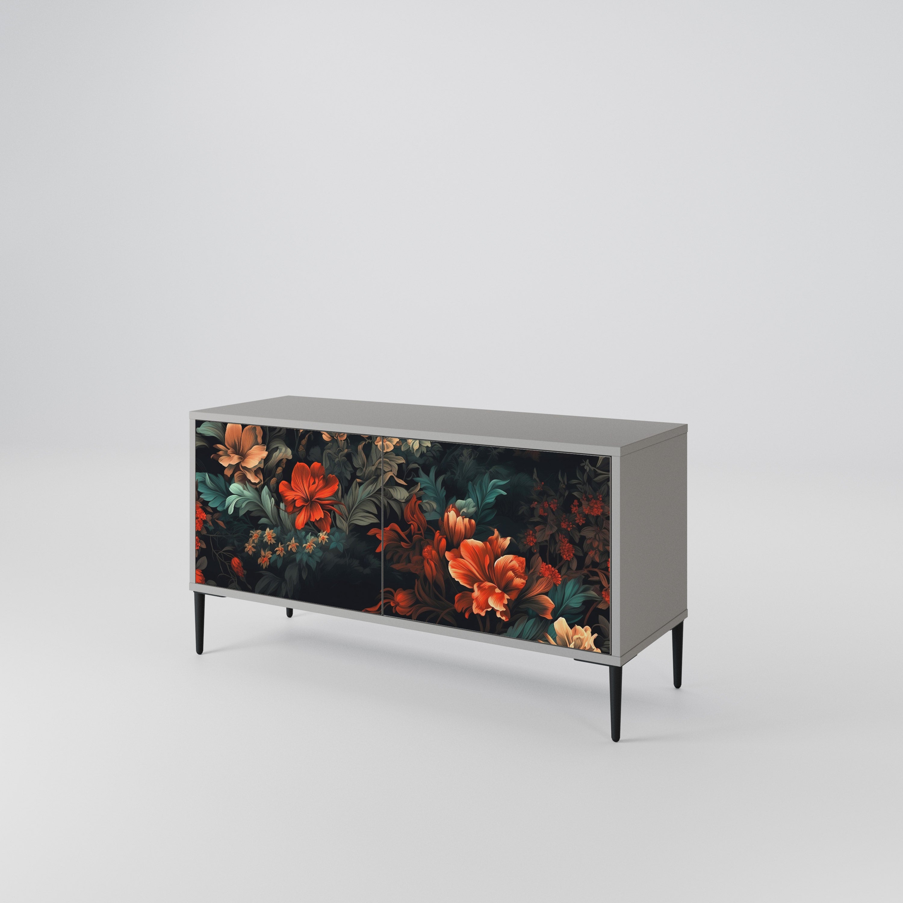 IMAGINARY BLOSSOM Mueble de TV Compacto de 2 puertas
