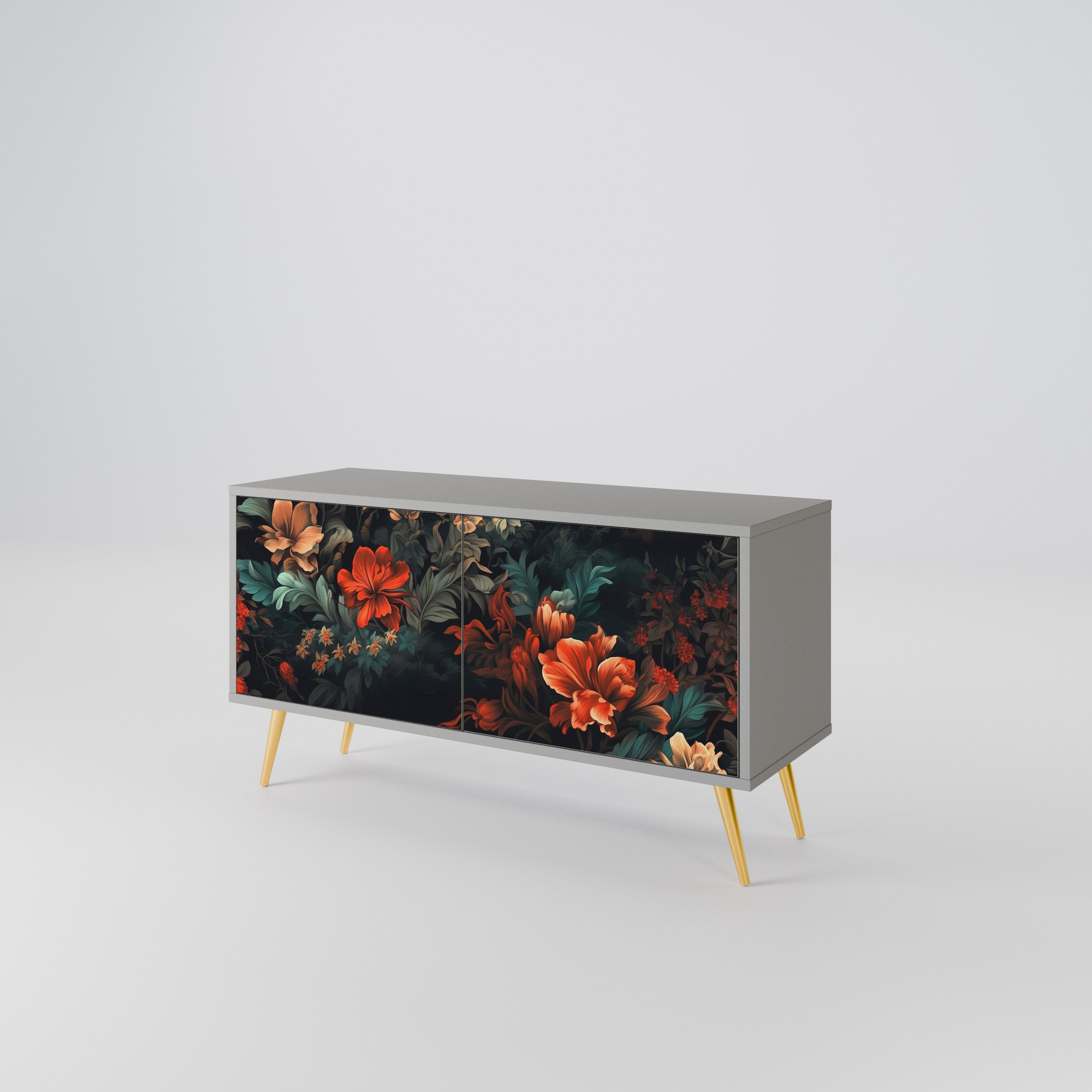 IMAGINARY BLOSSOM Mueble de TV Compacto de 2 puertas