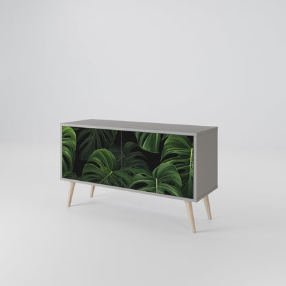 INFINITE MONSTERA Mueble de TV Compacto de 2 puertas