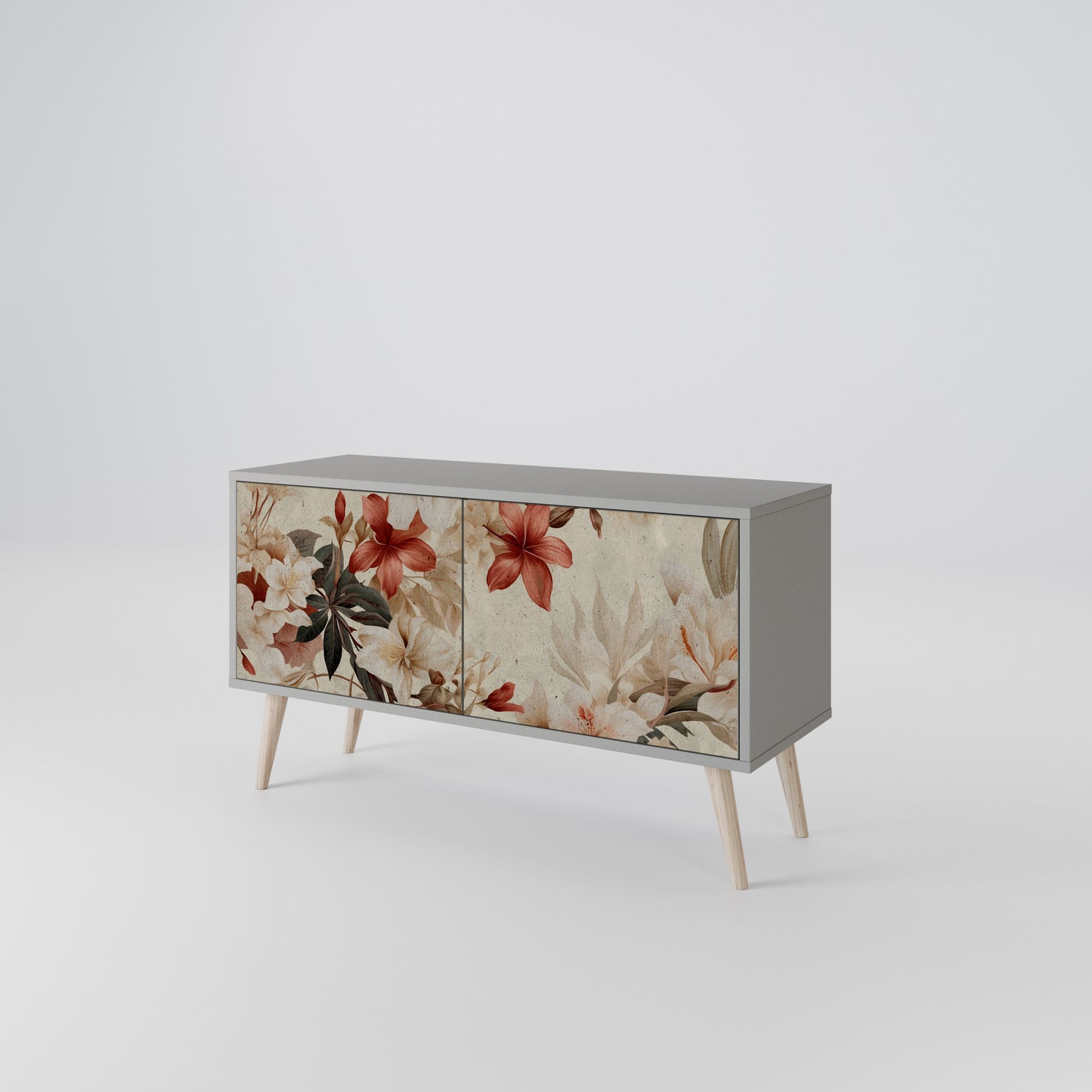 PETAL HARMONY Compact 2-Door TV Cabinet