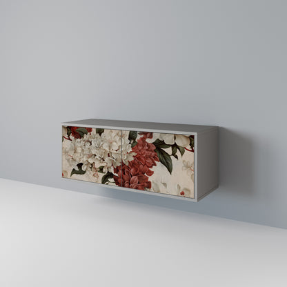 EPHEMERAL DAYS Mueble de TV Compacto de 2 puertas
