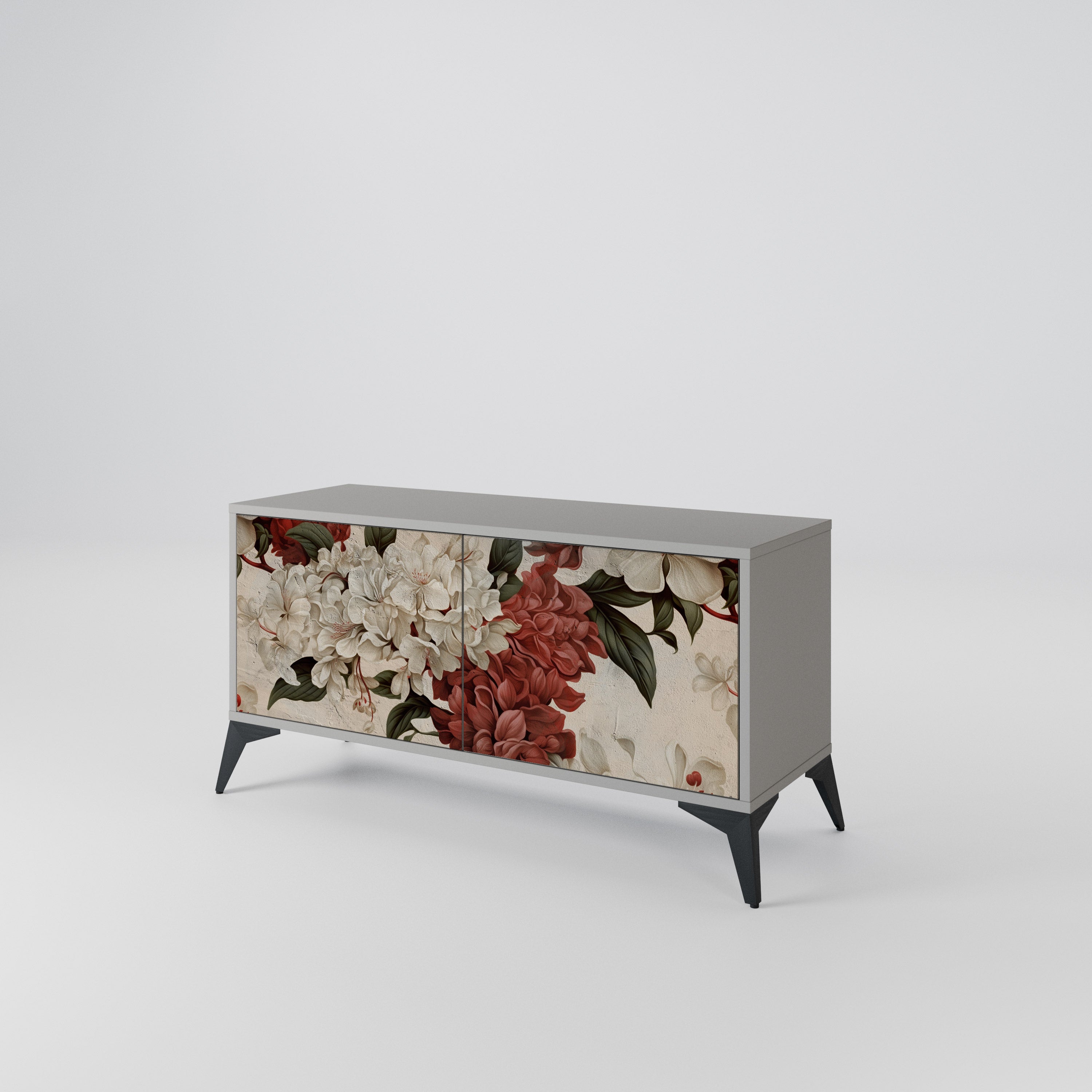 EPHEMERAL DAYS Mueble de TV Compacto de 2 puertas