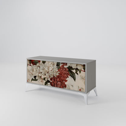EPHEMERAL DAYS Mueble de TV Compacto de 2 puertas