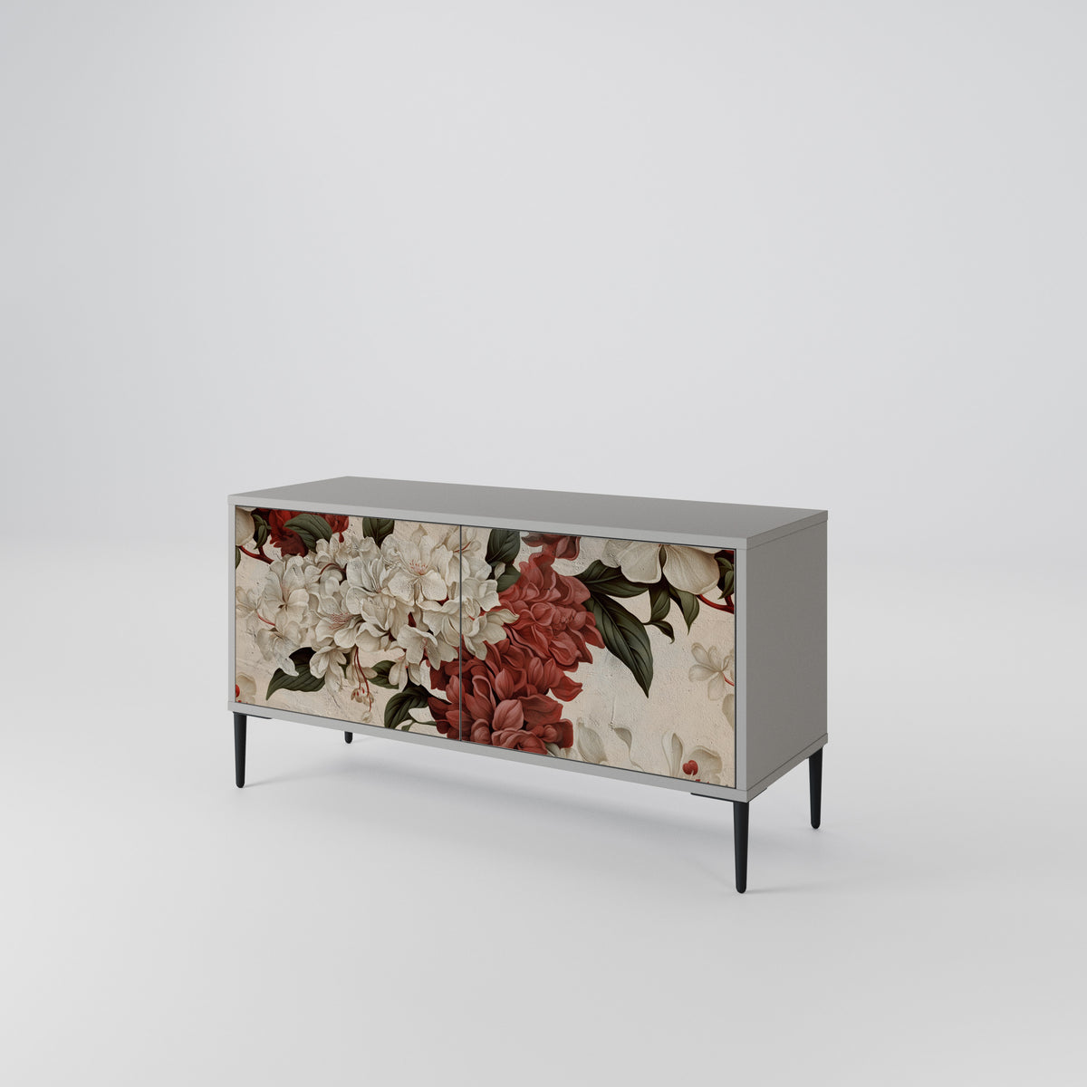 EPHEMERAL DAYS Mueble de TV Compacto de 2 puertas