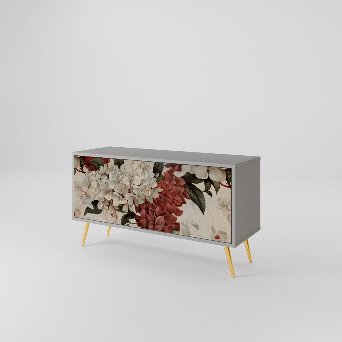 EPHEMERAL DAYS Mueble de TV Compacto de 2 puertas