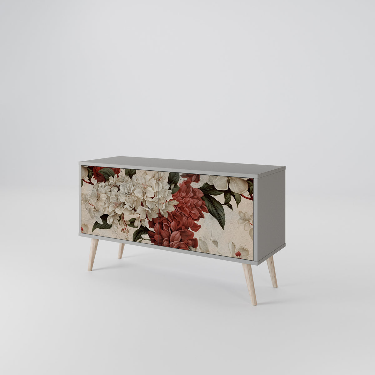 EPHEMERAL DAYS Mueble de TV Compacto de 2 puertas