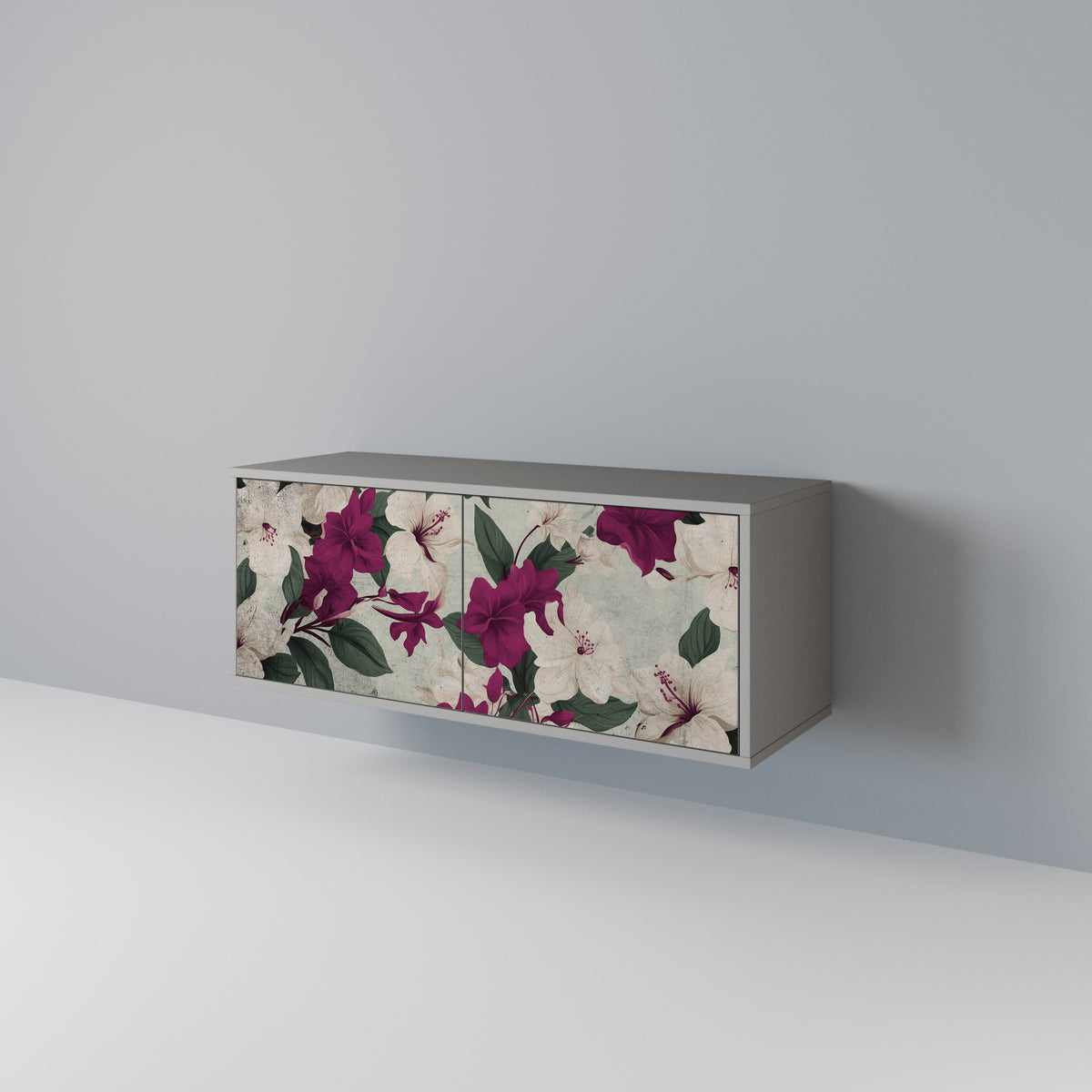 FLOWERET DREAM Mueble de TV Compacto de 2 puertas