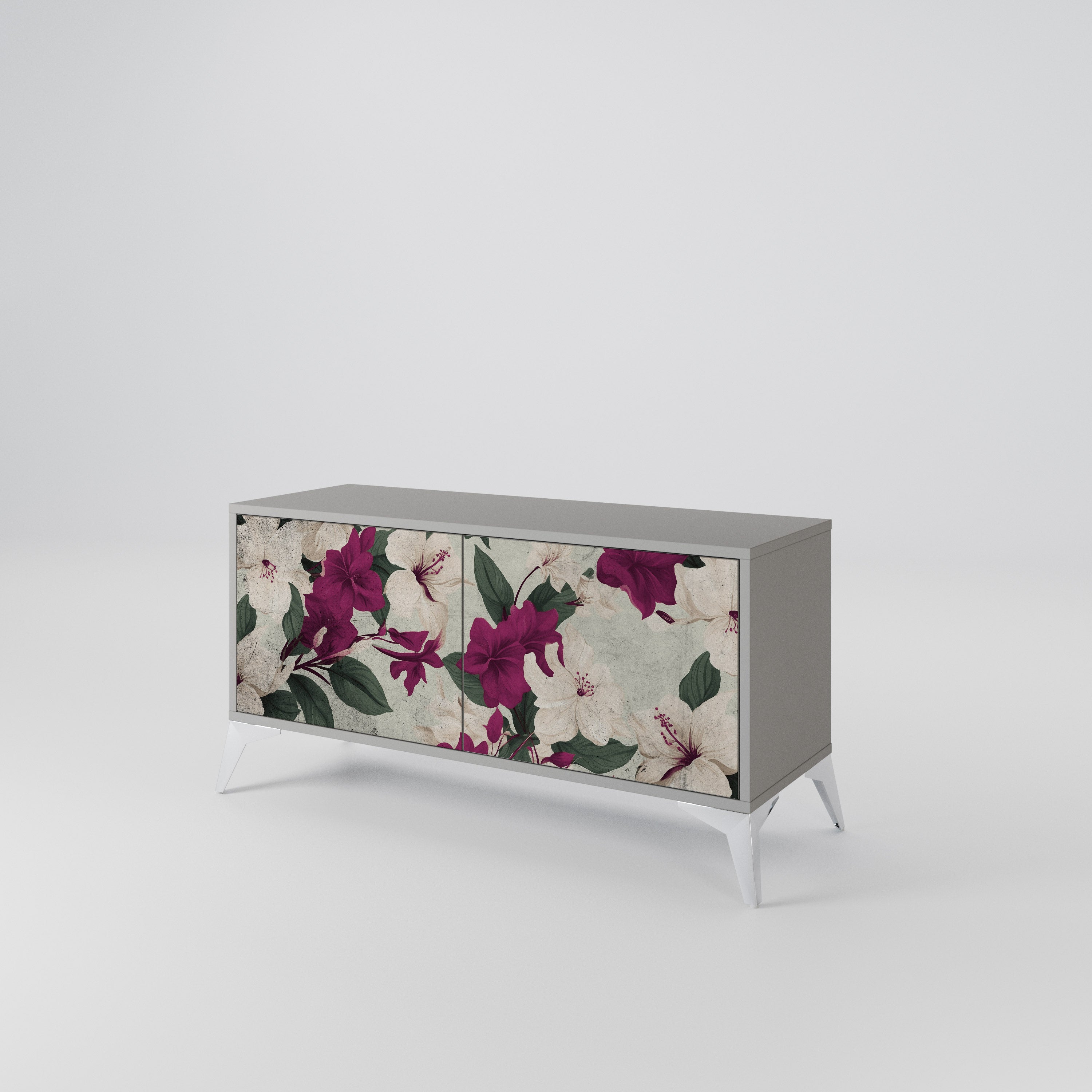 FLOWERET DREAM Mueble de TV Compacto de 2 puertas