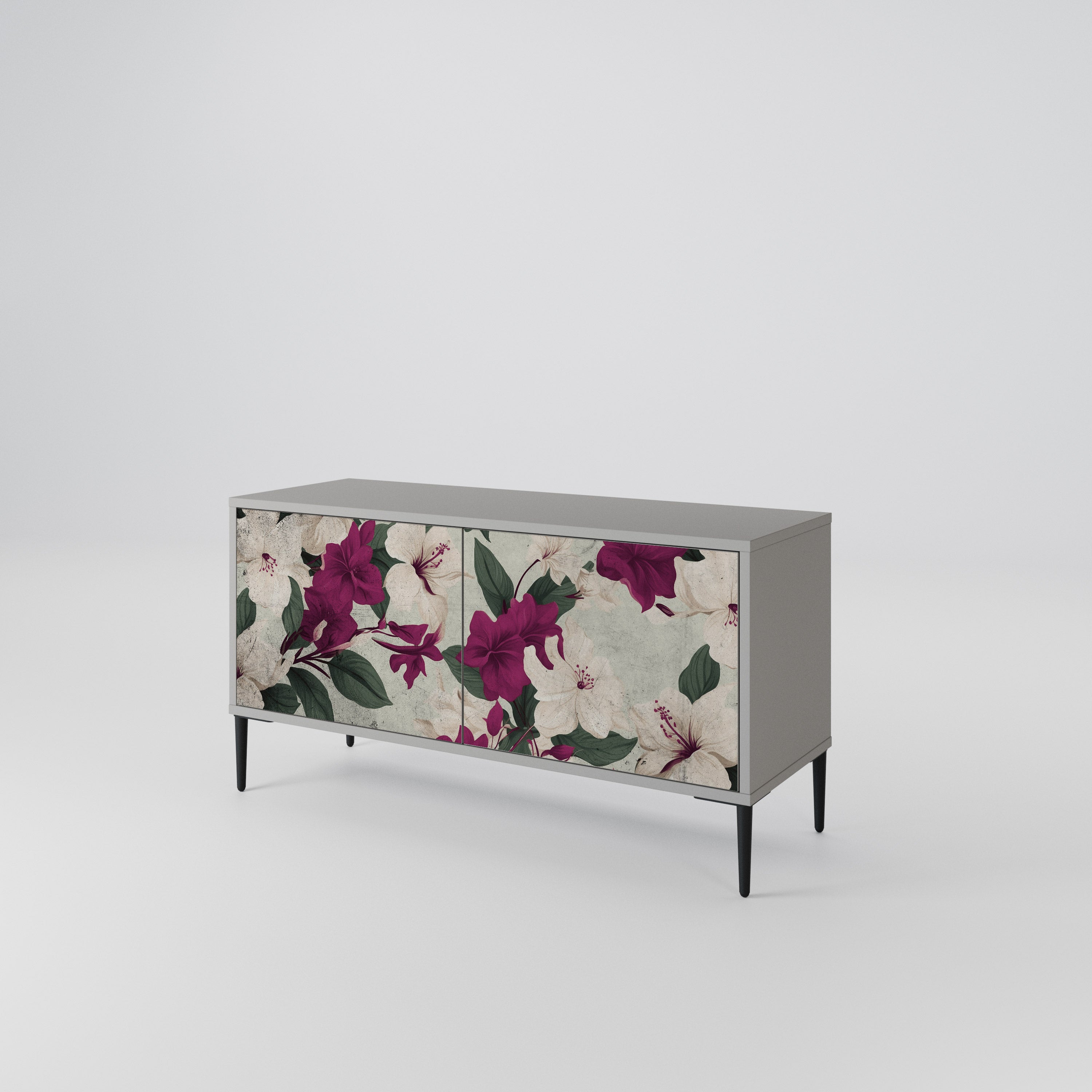 FLOWERET DREAM Mueble de TV Compacto de 2 puertas