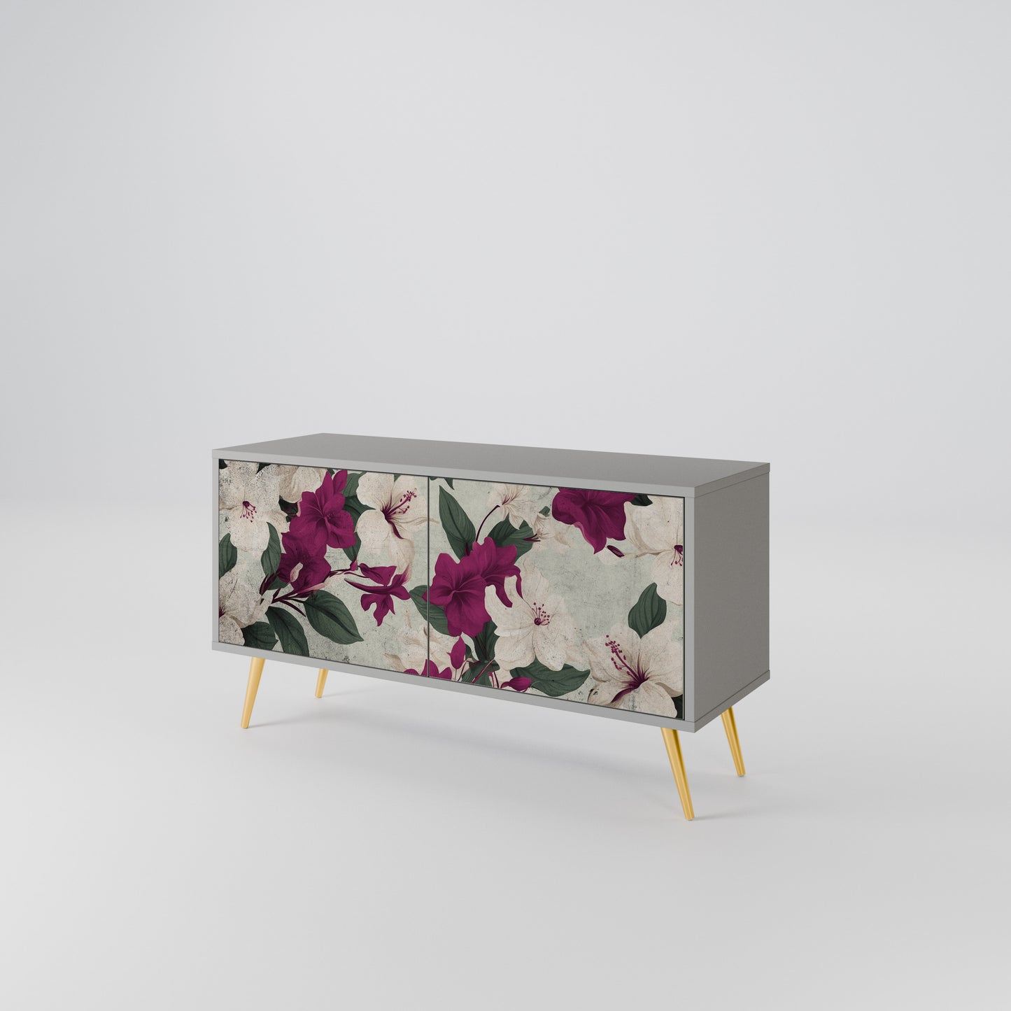 FLOWERET DREAM Mueble de TV Compacto de 2 puertas