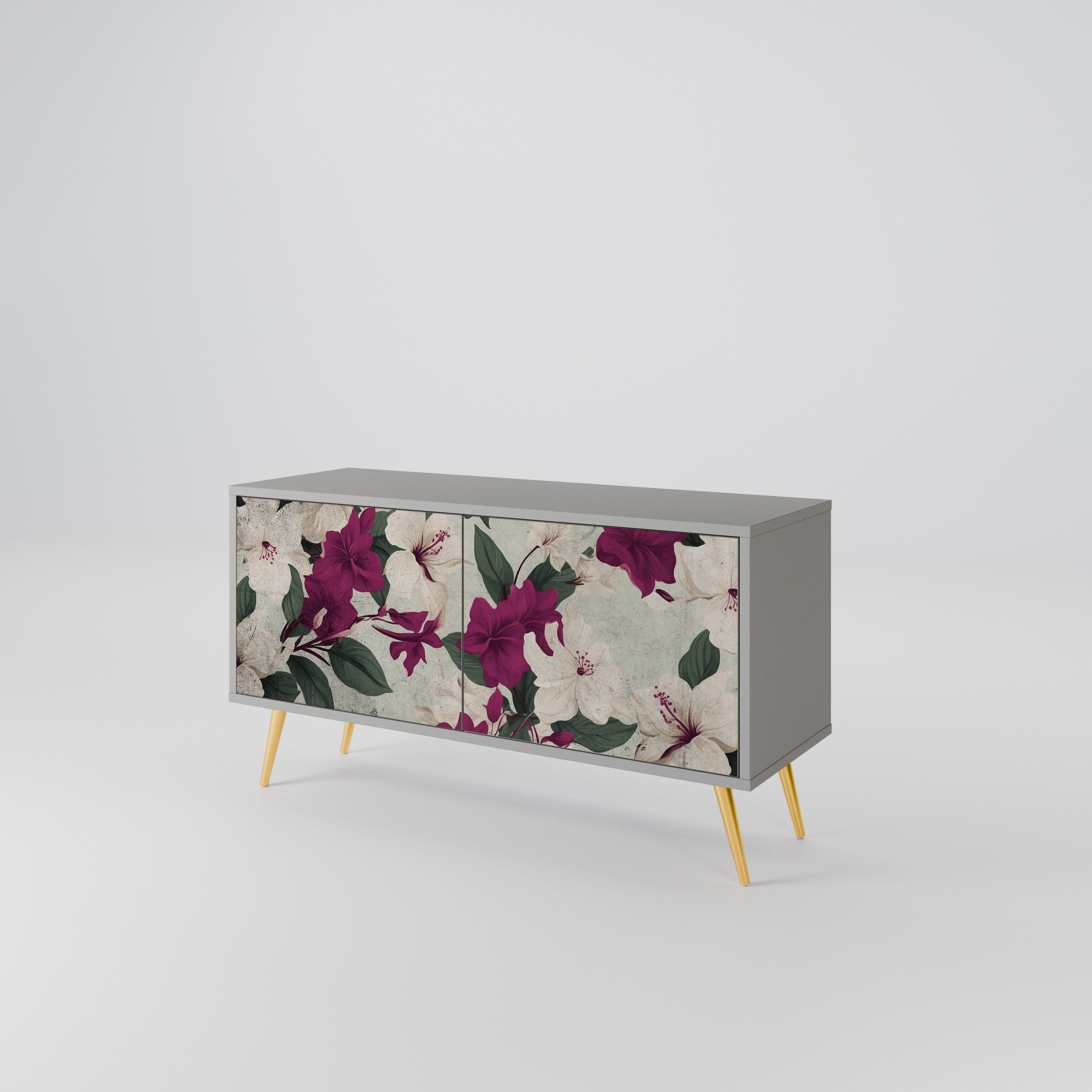 FLOWERET DREAM Mueble de TV Compacto de 2 puertas